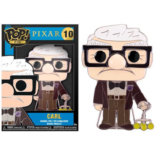 Disney Pixar Up Carl Large Enamel POP Pin 10cm slika 1