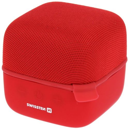 SWISSTEN zvučnik Bluetooth, 10W, Extra Deep Bass, crveni MUSIC CUBE EOL slika 2