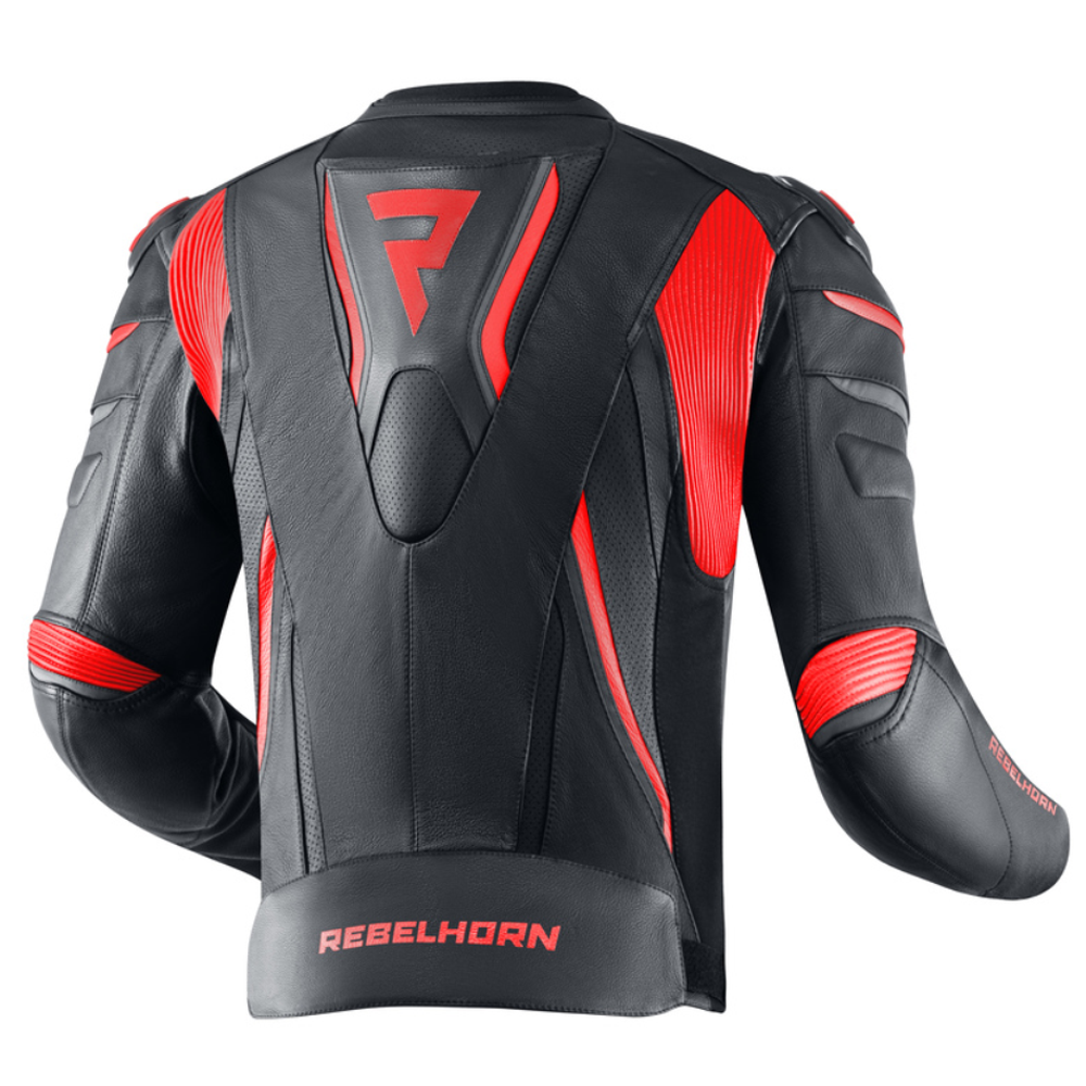 Rebelhorn Fighter Black/Red kožna jakna slika 2