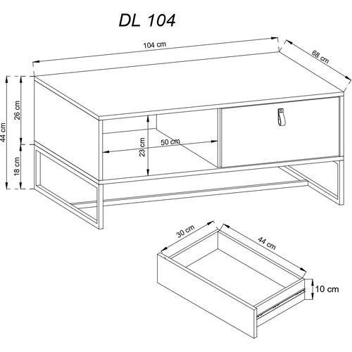 Stolić DARK DL104 slika 2