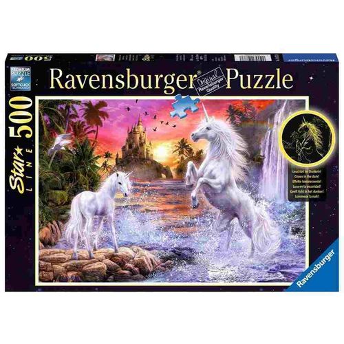 Ravensburger Puzzle Jednorog uz rijeku 500kom slika 1