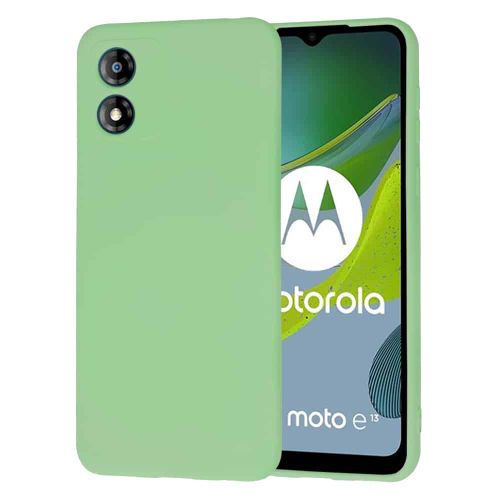 Techsuit SoftFlex silikonska maska za Motorola Moto E13 – Mint Green slika 1