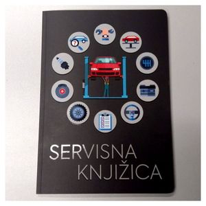 Servisna knjižica za auto - Lav auto