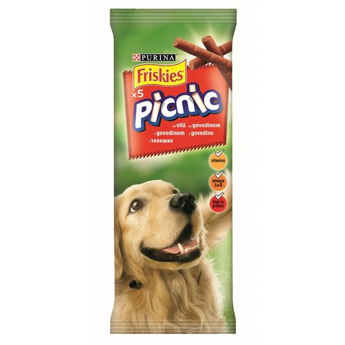Friskies Picnic Dog Beef, poslastica za pse s govedinom, 42 g  slika 1
