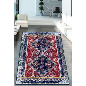 Divan - Cotton Multicolor Hall Carpet (80 x 200)