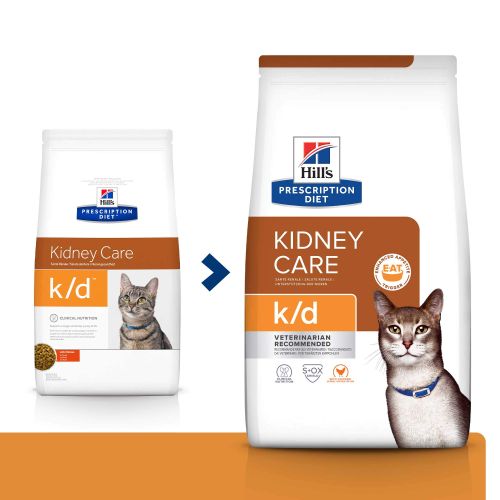 Hill's Prescription Diet k/d Kidney Care Hrana za Mačke s Piletinom, 1,5 kg slika 2