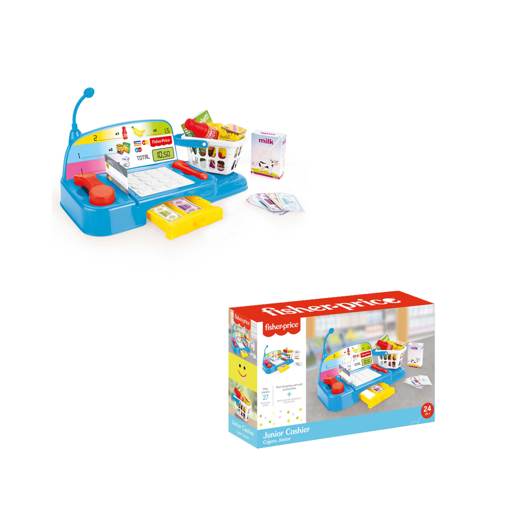 Fisher Price 1805A Dječija kasa sa dodacima 20x37x22cm slika 3
