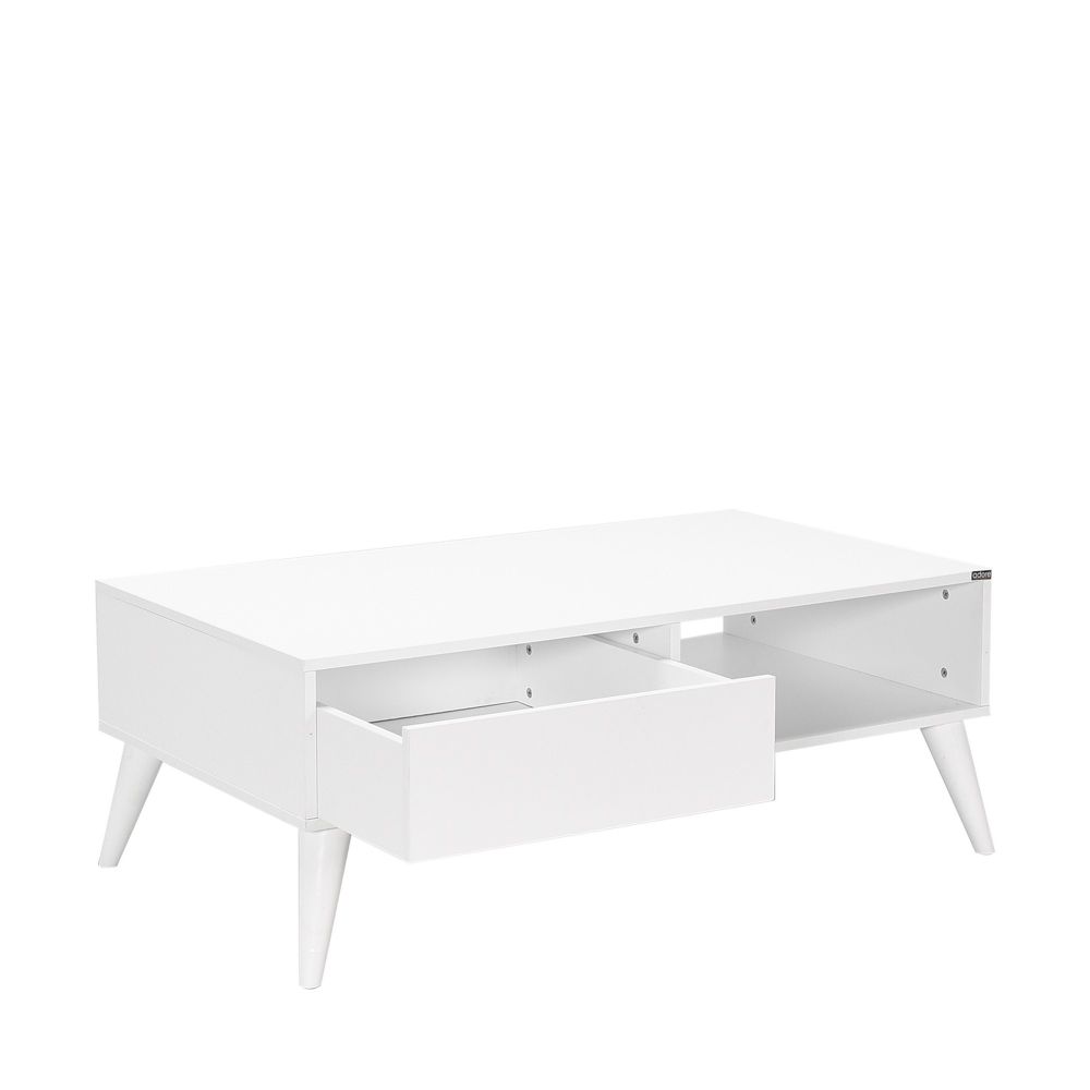 Bijeli Dijamantski Stolić za Kafu SHP-655-DD-1 slika 3