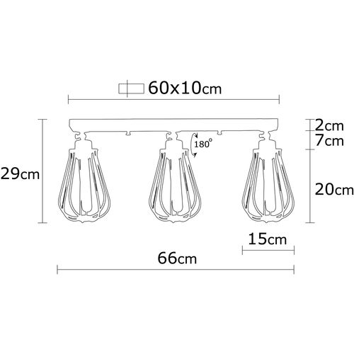 Opviq Luster, 525NOR1517 slika 3