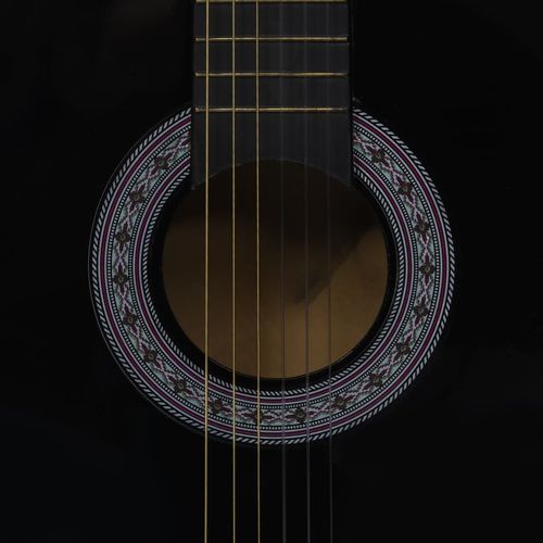 Klasična gitara za početnike s torbom crna 3/4 36 " slika 48