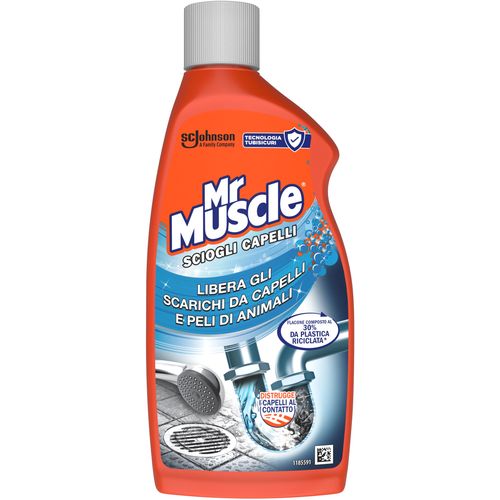 Mr. Muscle gel za odčepljivanje odvoda 500ml slika 1