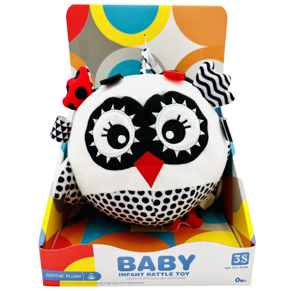 MKT880593 Crtana Životinja u Crno-Bijelom Obliku Zvona 18x17 cm slika 1