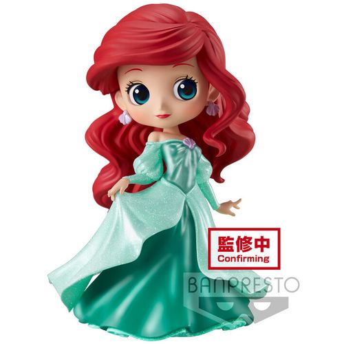 Disney Characters Glitter Line Princess Dress Ariel Q posket figure 14cm slika 1