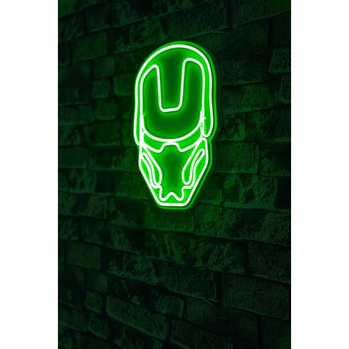 Wallity Ukrasna plastična LED rasvjeta, Iron Man - Green slika 9