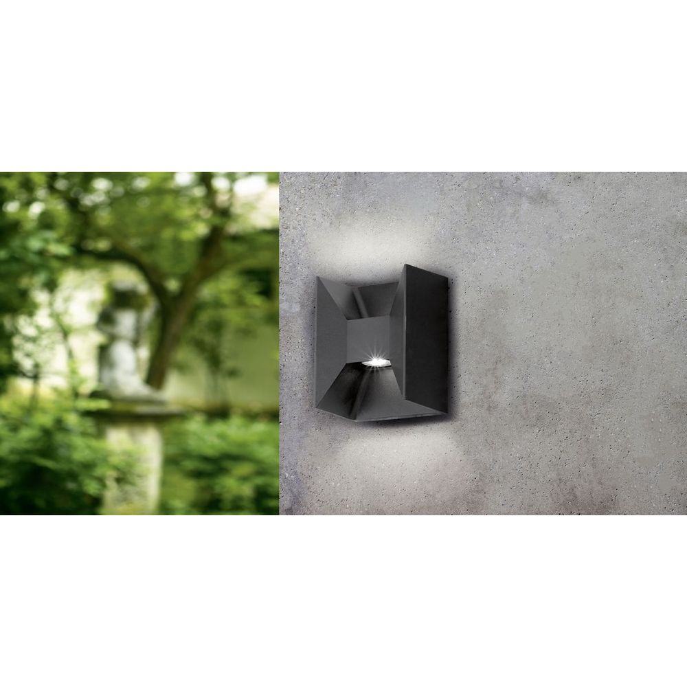 Eglo Morino Vanjska Zidna LED Lampa 2x2,5W, Antracit slika 2