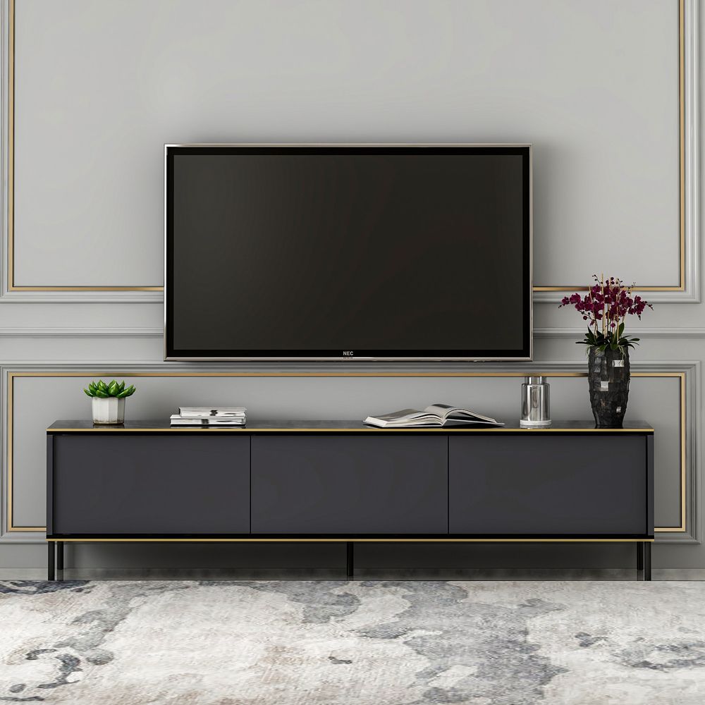 TV komoda Imaj - antracitni slika 1