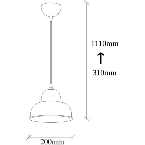 Opviq Luster, 521SHN3125 slika 3