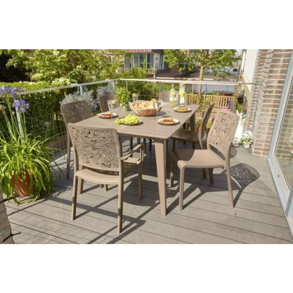 Keter Stol 157x98x74cm cappucinno LIMA  slika 3