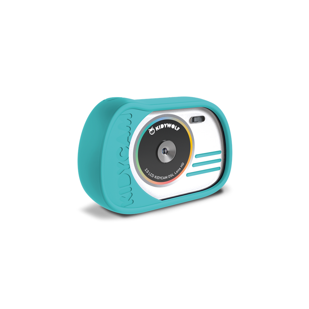 Kidywolf Digitalni vodootporni dječiji fotoaparat Kidycam 8MP/16GB, Cyan slika 1
