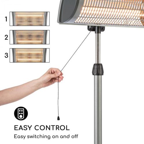 Blumfeldt Heat guard focus infracrvena grijalica za terasu slika 5