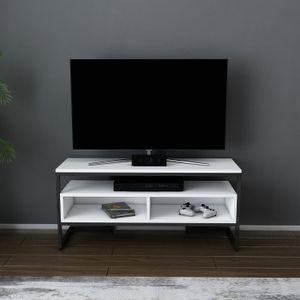 TV stalak Merrion - Crni i bijeli
