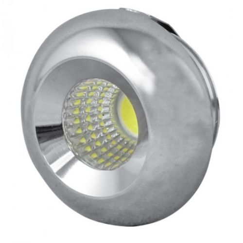 LED Ugradna lampa 3W 6000K dnevno svetlo 33x45mm LUG-3320/CH-3/W slika 1