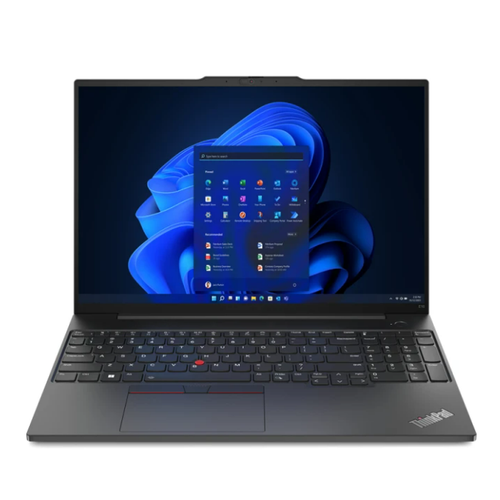 Laptop LENOVO ThinkPad E16 G1 DOS/i7-13700H/16" WUXGA IPS AG/32GB/512GB SSD/FPR/backlit SRB/crna slika 1