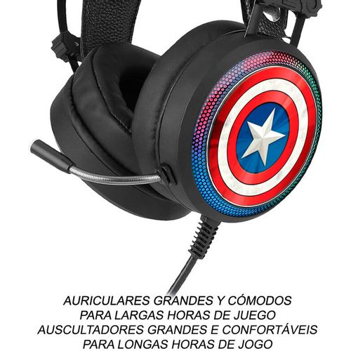 Marvel Captain America Gaming slušalice slika 5