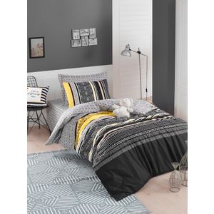 Formas - Yellow Yellow
Black
Grey Ranforce Single Quilt Cover Set