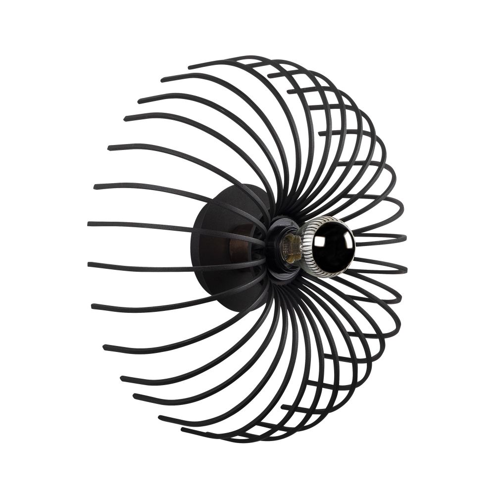 Zidna lampa Aspendos - N-645 u crnoj boji slika 5