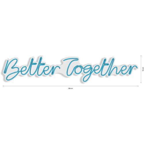 Wallity Better Together - Plava dekorativna plastična LED rasveta slika 8