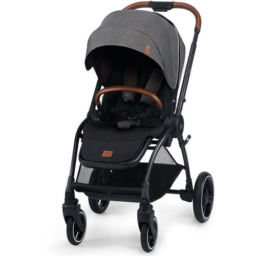 Kinderkraft Kolica Evolution Cocoon 2u1, siva slika 2