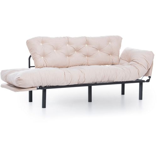 Atelier Del Sofa Trosjed na razvlačenje, Krem, Nitta Triple - Cream slika 6