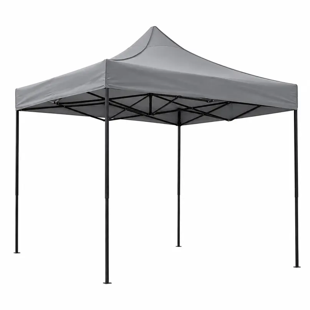 Tenda sklopiva siva 3x3 m slika 1