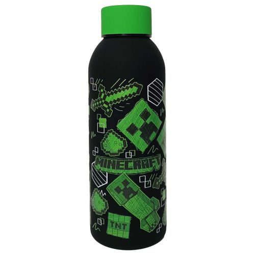 Minecraft stainless steel bottle 500ml slika 1