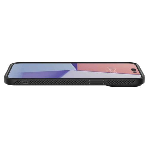 Spigen - Liquid Air - iPhone 14 Pro - mat crna slika 6