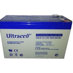 Ultracell Battery 12V / 9.0Ah, Long Life, UPS UXL9-12