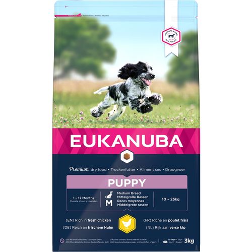 Eukanuba Puppy Medium 3kg slika 1