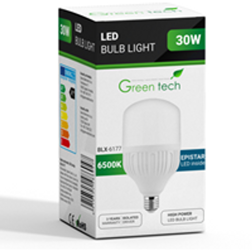 Green Tech LED žarulja 30W, 6500K, E27 slika 2