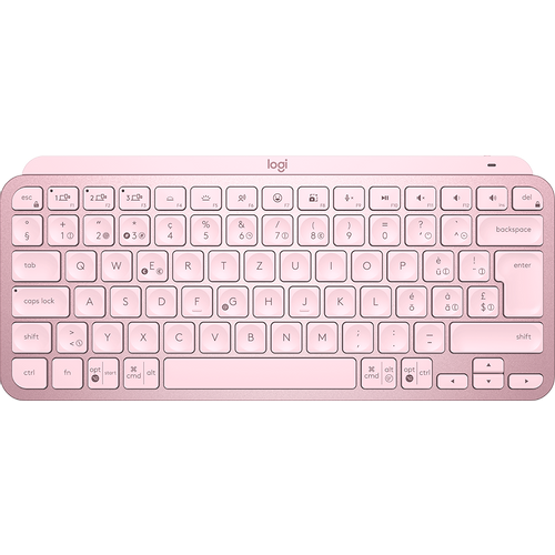 LOGITECH MX Keys Mini Bluetooth Illuminated Keyboard - ROSE - US INT'L slika 1