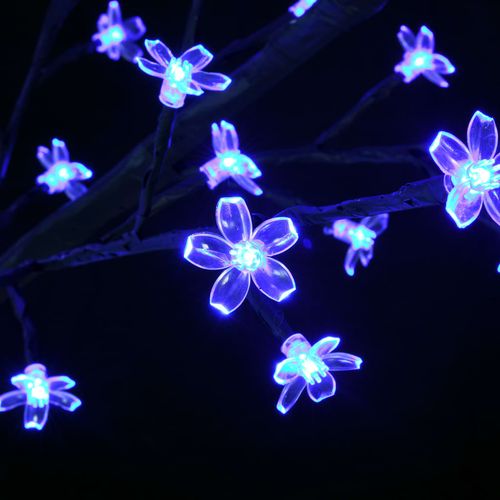 Božićno drvce sa 600 LED žarulja plavo svjetlo 300 cm slika 20