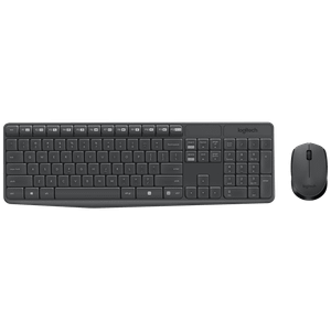 Logitech Tastatura + miš, bežični set, 2.4 GHz - MK235