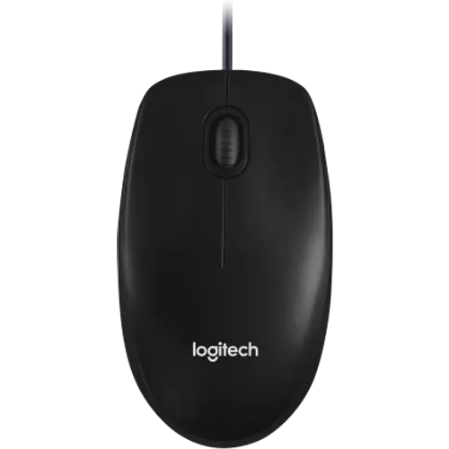 Miš Logitech M100, žičani, crni slika 1