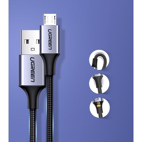 Ugreen USB - USB Micro kabel -50 cm slika 2