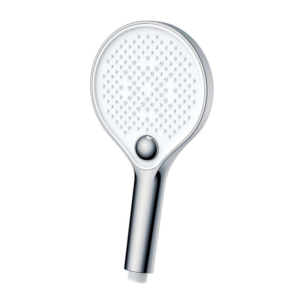 Inter Ceramic tuš ručica, 3 funkcije 13cm abs kromirana/bijela slika 1