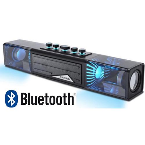 Microlab MS213A Bluetooth speaker soundbar 2x5W, USB, SD, AUX, LED/black slika 3