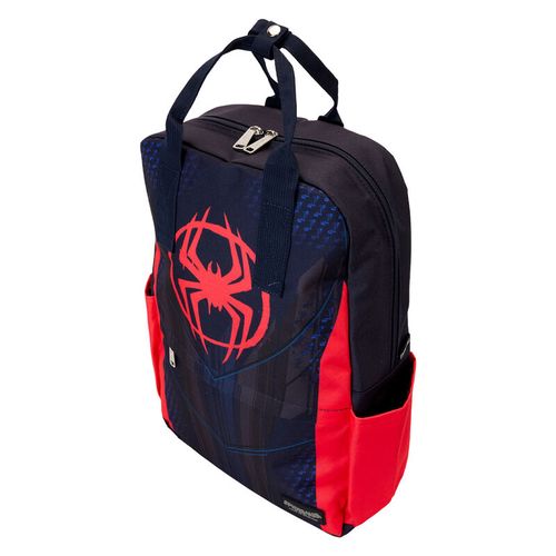 Loungefly Marvel Spider-Verse Miles Morales Suit nylon backpack 43cm slika 3