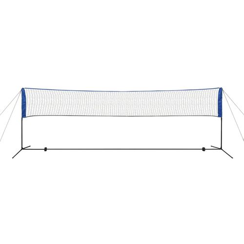 Set za Badminton s Mrežom i Lopticama 500x155 cm slika 12