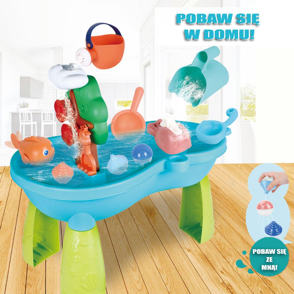 Woopie vodeni stol 2u1 sandbox waterfall 10 kom. slika 2