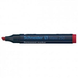 Flomaster Schneider, permanent marker, Maxx 250, 2-7 mm, crveni